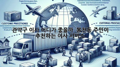 관악구 이사, 어디가 좋을까? 📦 봉천동 주민이 추천하는 이사 서비스!